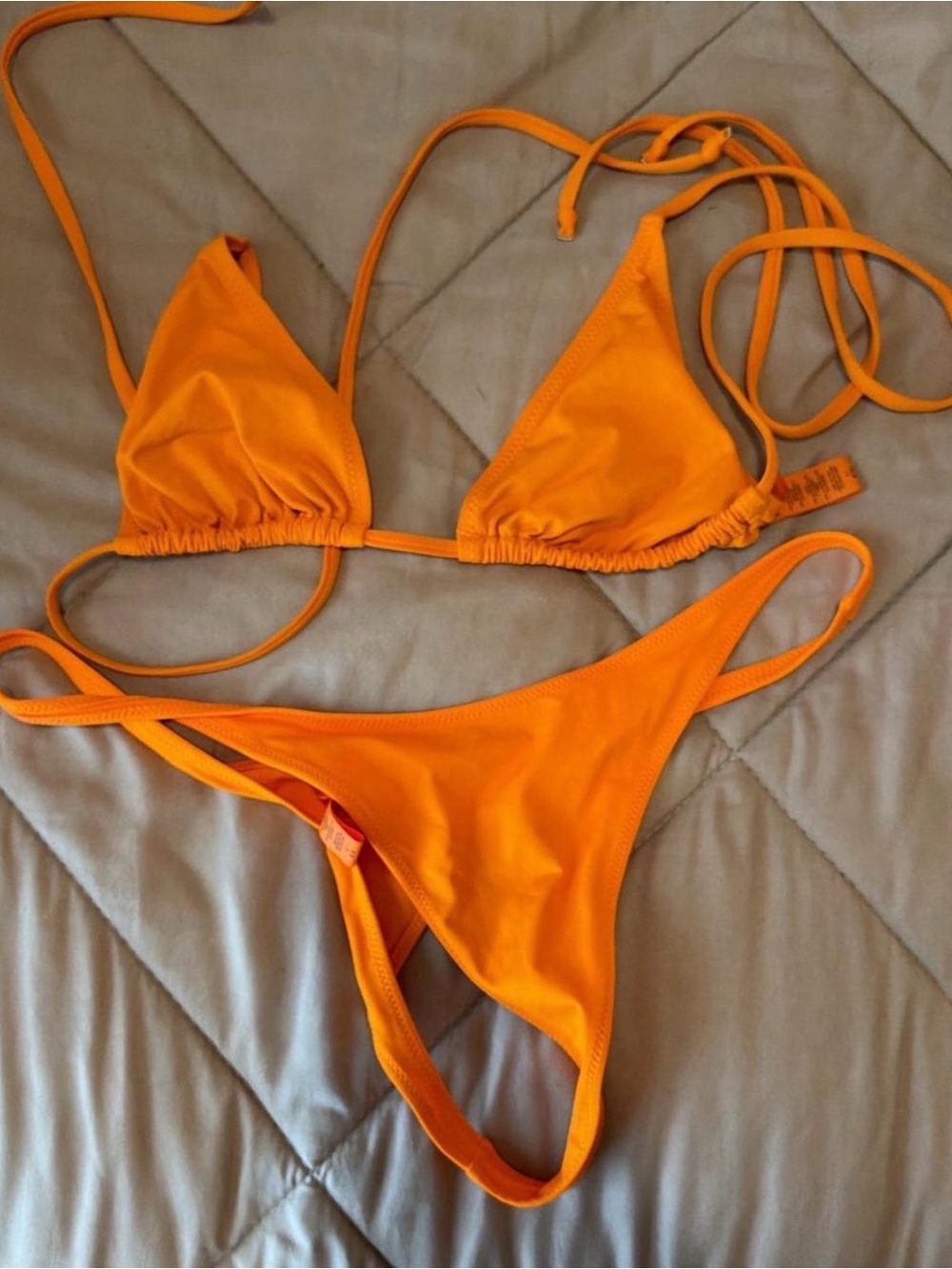 Skims Orange L bikini